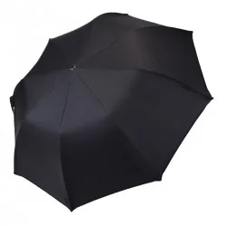 Parapluie Classique uni noir pliant automatique
