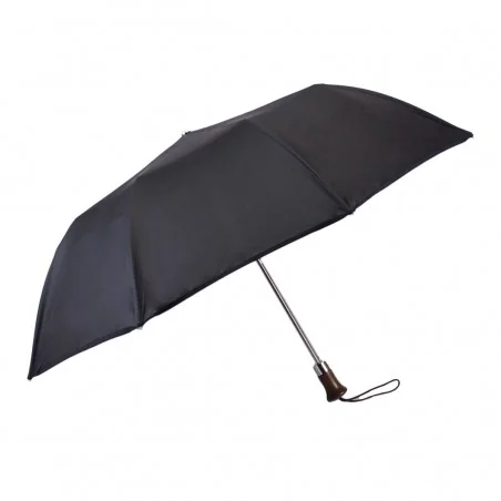 Parapluie Classique uni noir pliant automatique
