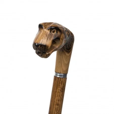 Hand-Carved Tiger Handle