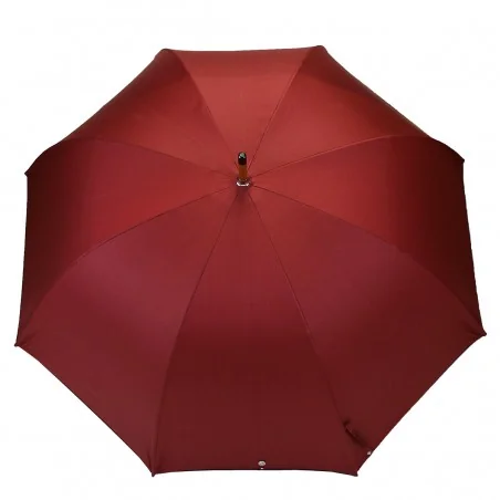 Large Bordeaux umbrella, open