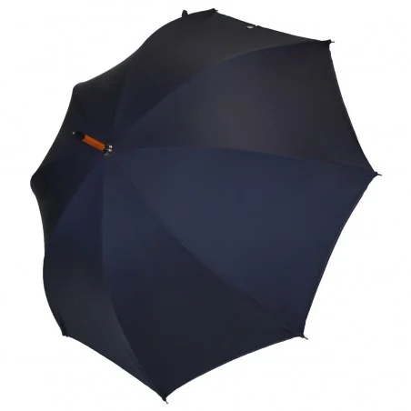 Navy blue city umbrella, side opening