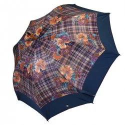 Stadtschirm, mit Blumenmuster, seitlich zu öffnen