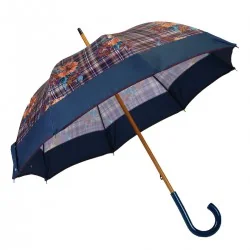 Parapluie de ville Fleuri, ouvert de face