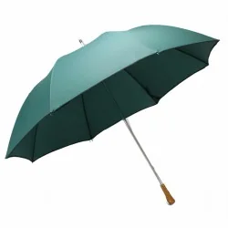 Classic golf green umbrella, front opening