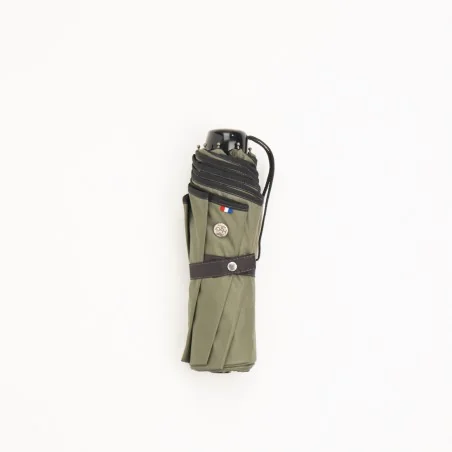 Mini-Regenschirm, khaki, geschlossen