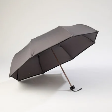 mini grey umbrella, front view