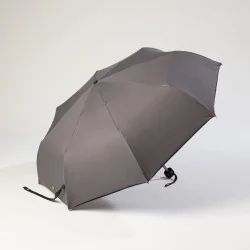 Mini umbrella, grey, side opening