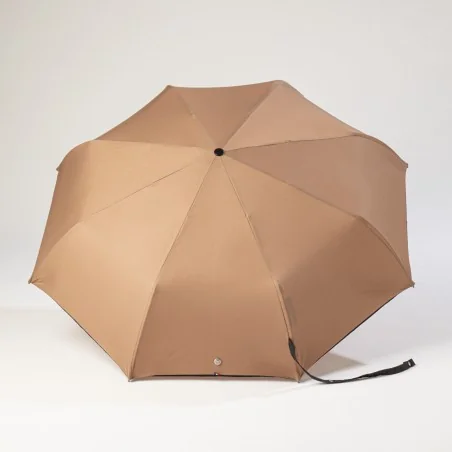 mini brown umbrella open