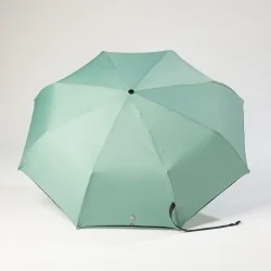Mini-Regenschirm seegrün, geöffnet