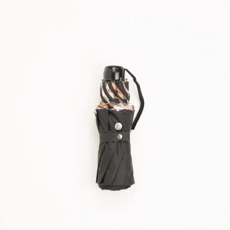 Mini black umbrella, closed