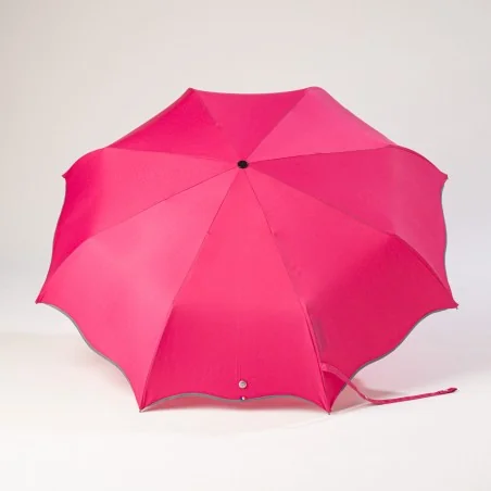 Mini-Regenschirm rosa, offen