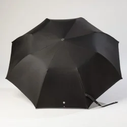 Black folding umbrella
