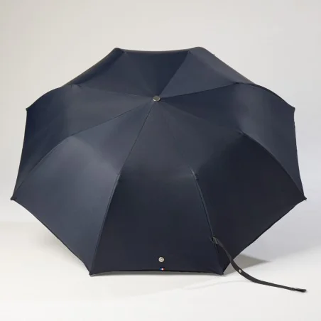 Parapluie pliant bleu marine ouvert