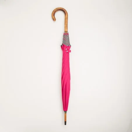 Pink city umbrella, closed