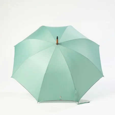 Parapluie de ville vert d'eau, ouvert