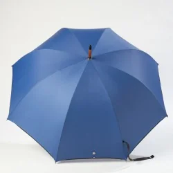 Parapluie Canne Bleu de France, ouvert