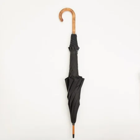 Parapluie anti retournement Noir, fermé