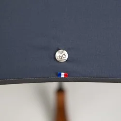 Windproof-Stockschirm Marineblau, Detail
