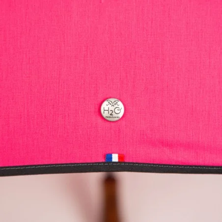 Parapluie anti retournement Rose, détail