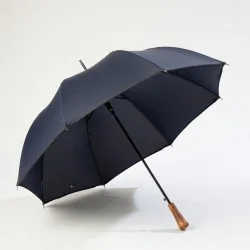 Parapluie automatique Bleu Marine, ouvert de face
