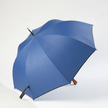 Automatic umbrella in french blue, opens from the side