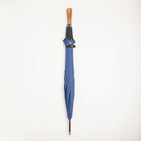 Automatic umbrella, french blue, closed