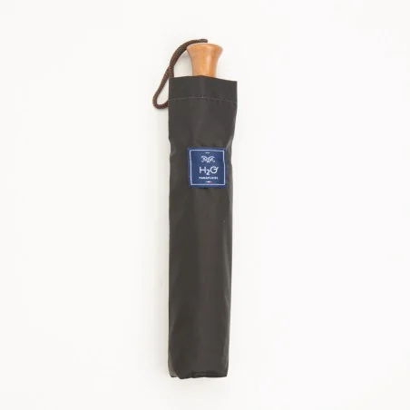Fourreau de remplacement pour parapluie pliant, noir