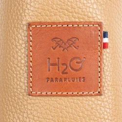Logo H2o Parapluies sur le fourreau en cuir desierto et whisky