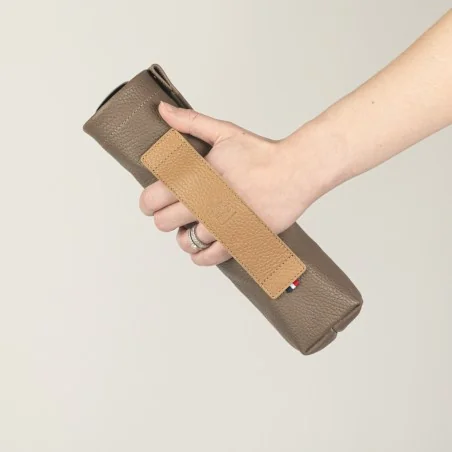 Musgo and desierto leather case for mini umbrella