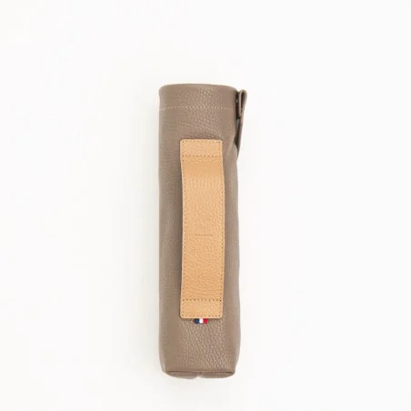 Fourreau en cuir musgo et desierto pour parapluie mini