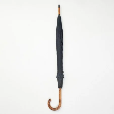 Parapluie Canne Bleu Marine, fermé
