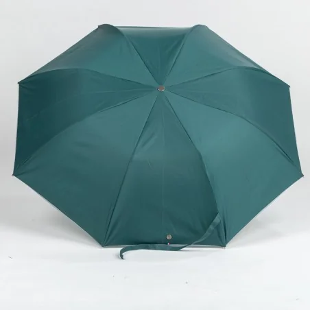 parapluie pliant vert ouvert