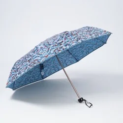 Mini umbrella, opens at the front