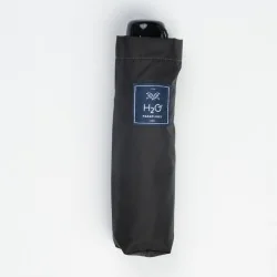 small black umbrella in its case