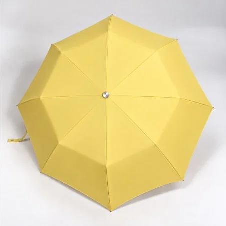 parapluie pliant jaune ouvert